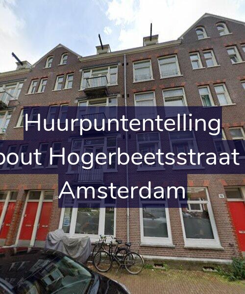 Foto gevel Huurpuntentelling voor Rombout Hogerbeetsstraat 79-H, Amsterdam