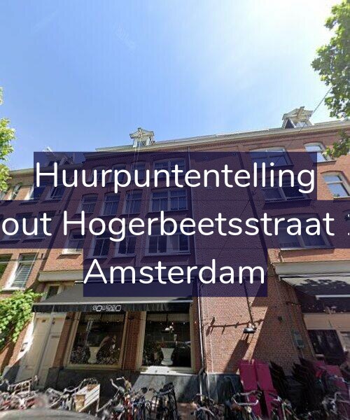 Foto gevel Huurpuntentelling voor Rombout Hogerbeetsstraat 135-1, Amsterdam