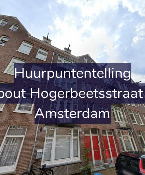 Foto gevel Huurpuntentelling voor Rombout Hogerbeetsstraat 65-1, Amsterdam