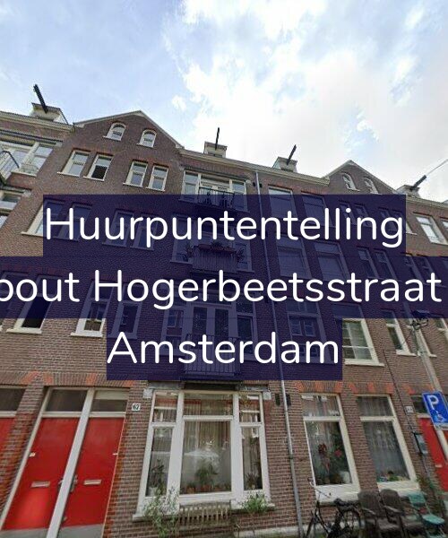 Foto gevel Huurpuntentelling voor Rombout Hogerbeetsstraat 67-1, Amsterdam