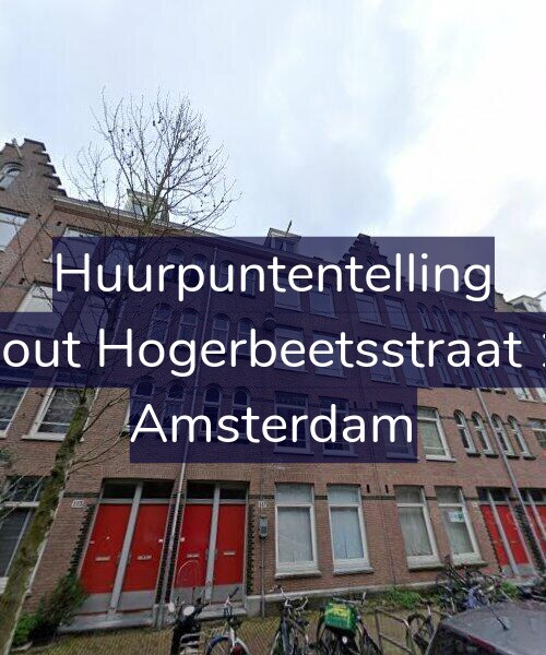 Foto gevel Huurpuntentelling voor Rombout Hogerbeetsstraat 117-3, Amsterdam