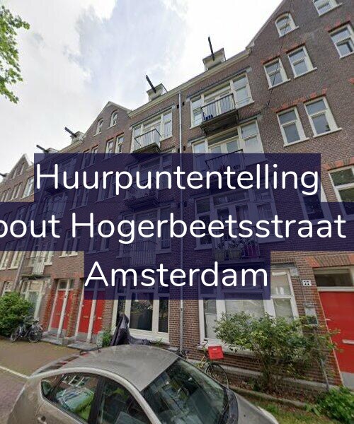 Foto gevel Huurpuntentelling voor Rombout Hogerbeetsstraat 75-H, Amsterdam