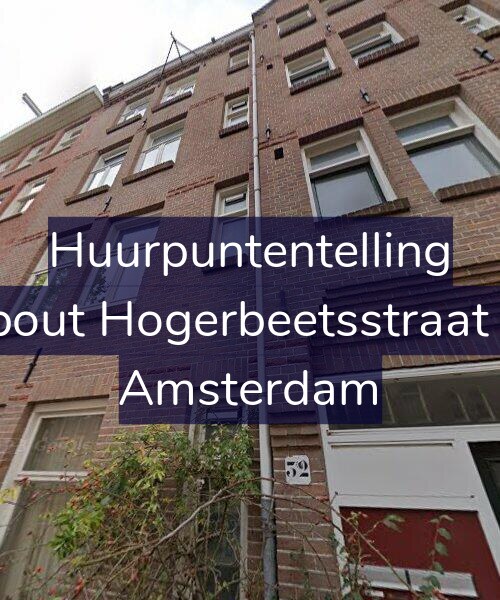 Foto gevel Huurpuntentelling voor Rombout Hogerbeetsstraat 32-H, Amsterdam