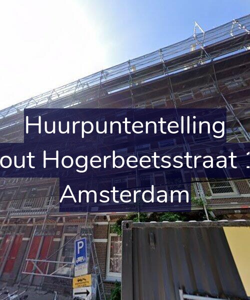 Foto gevel Huurpuntentelling voor Rombout Hogerbeetsstraat 128-H, Amsterdam