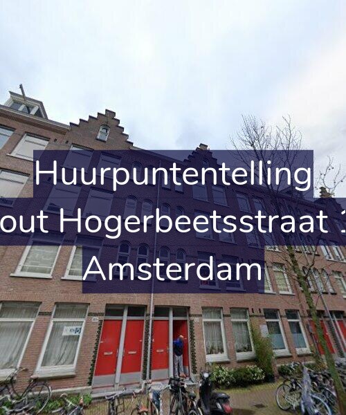 Foto gevel Huurpuntentelling voor Rombout Hogerbeetsstraat 121-H, Amsterdam