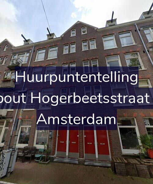 Foto gevel Huurpuntentelling voor Rombout Hogerbeetsstraat 69-H, Amsterdam