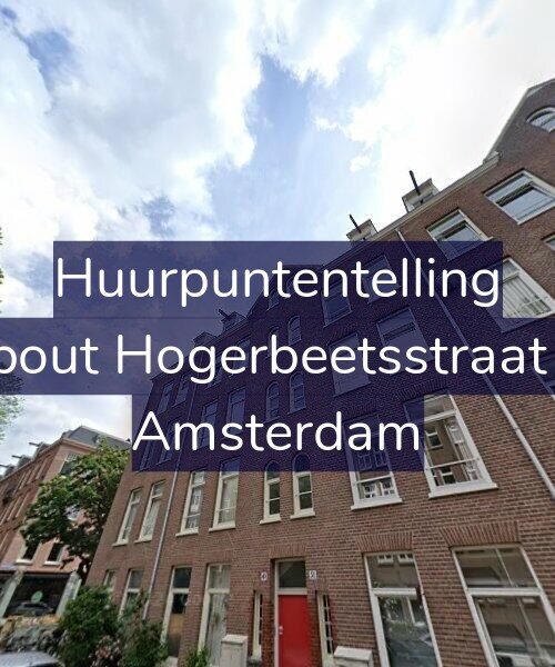 Foto gevel Huurpuntentelling voor Rombout Hogerbeetsstraat 49-2, Amsterdam