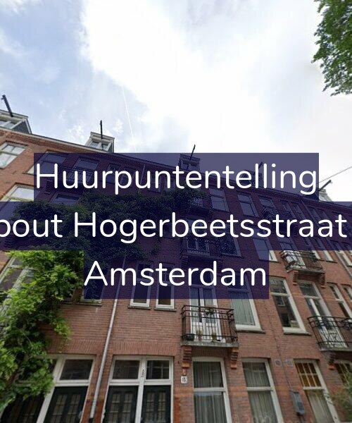 Foto gevel Huurpuntentelling voor Rombout Hogerbeetsstraat 15-3, Amsterdam