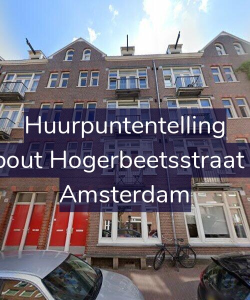 Foto gevel Huurpuntentelling voor Rombout Hogerbeetsstraat 91-H, Amsterdam