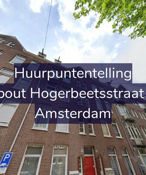 Foto gevel Huurpuntentelling voor Rombout Hogerbeetsstraat 61-3, Amsterdam