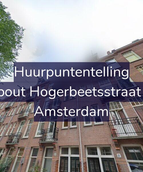 Foto gevel Huurpuntentelling voor Rombout Hogerbeetsstraat 25-3, Amsterdam