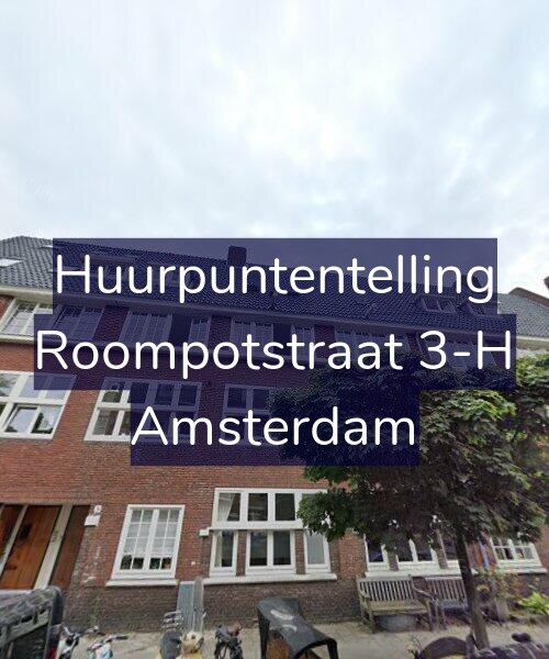Foto gevel Huurpuntentelling voor Roompotstraat 3-H, Amsterdam