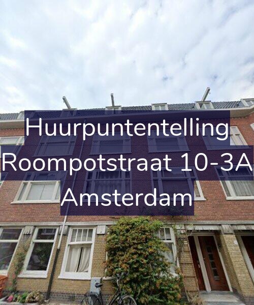 Foto gevel Huurpuntentelling voor Roompotstraat 10-3A, Amsterdam