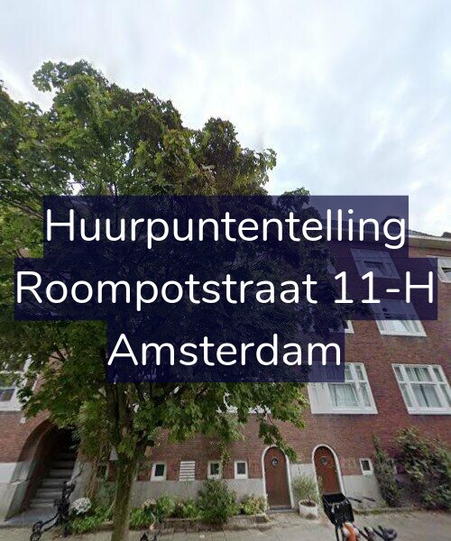 Foto gevel Huurpuntentelling voor Roompotstraat 11-H, Amsterdam