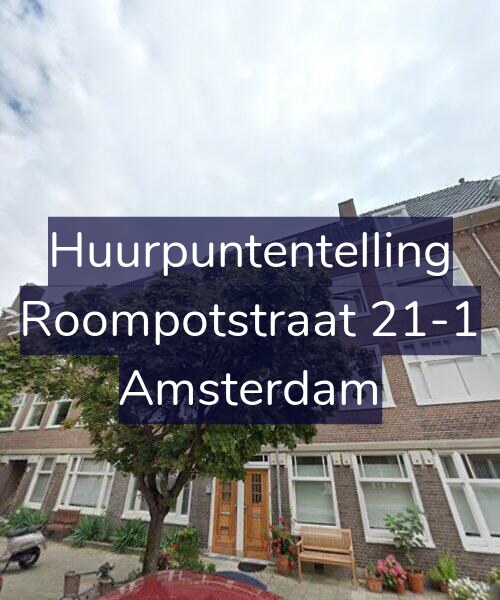 Foto gevel Huurpuntentelling voor Roompotstraat 21-1, Amsterdam