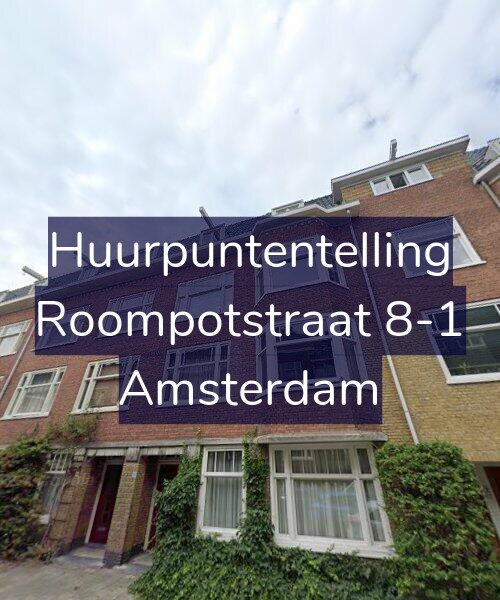 Foto gevel Huurpuntentelling voor Roompotstraat 8-1, Amsterdam