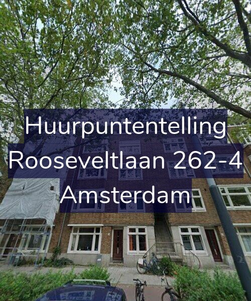 Foto gevel Huurpuntentelling voor Rooseveltlaan 262-4, Amsterdam