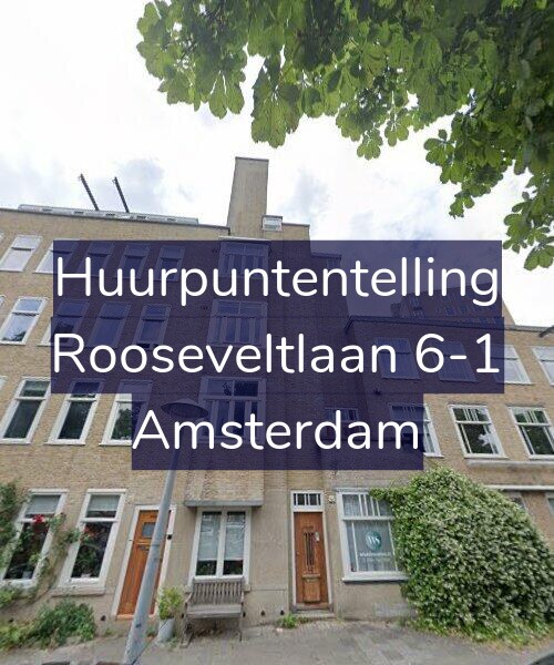 Foto gevel Huurpuntentelling voor Rooseveltlaan 6-1, Amsterdam