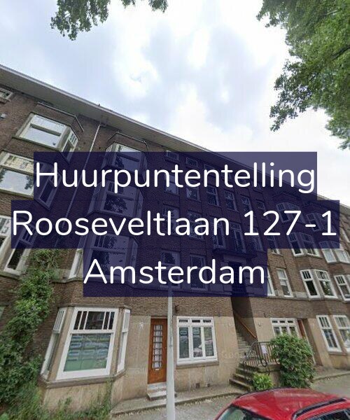 Foto gevel Huurpuntentelling voor Rooseveltlaan 127-1, Amsterdam