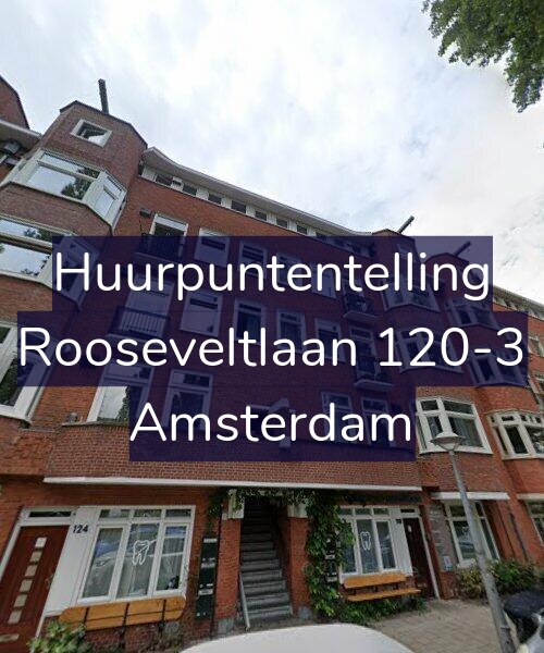 Foto gevel Huurpuntentelling voor Rooseveltlaan 120-3, Amsterdam