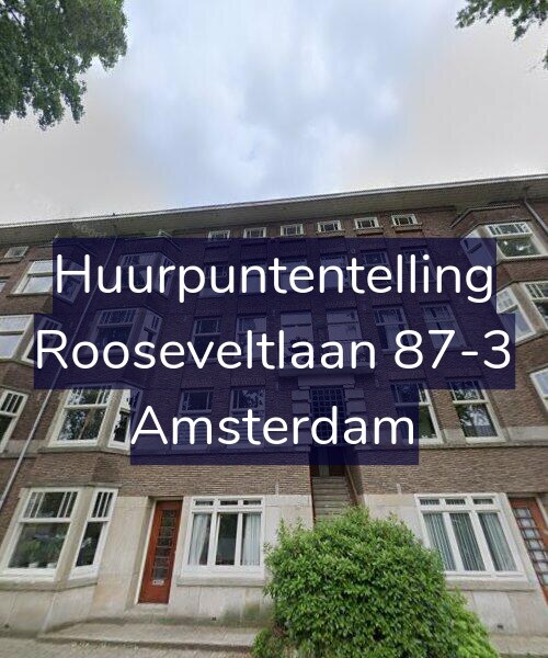 Foto gevel Huurpuntentelling voor Rooseveltlaan 87-3, Amsterdam