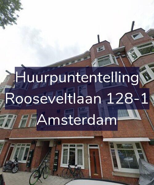 Foto gevel Huurpuntentelling voor Rooseveltlaan 128-1, Amsterdam