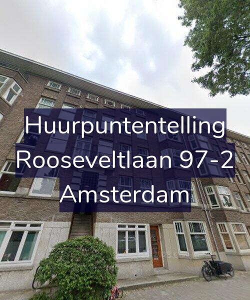 Foto gevel Huurpuntentelling voor Rooseveltlaan 97-2, Amsterdam