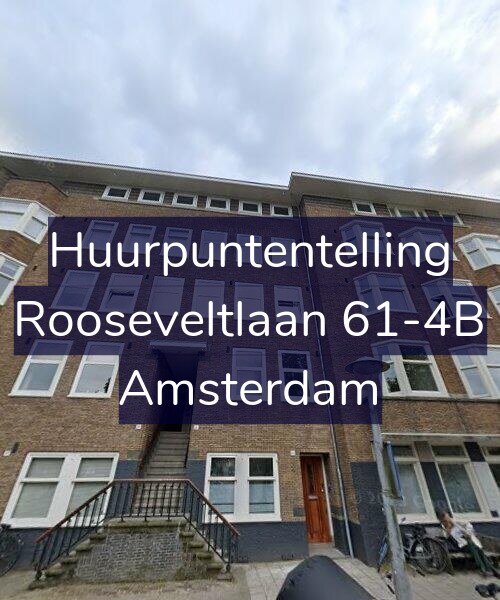 Foto gevel Huurpuntentelling voor Rooseveltlaan 61-4B, Amsterdam