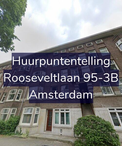 Foto gevel Huurpuntentelling voor Rooseveltlaan 95-3B, Amsterdam