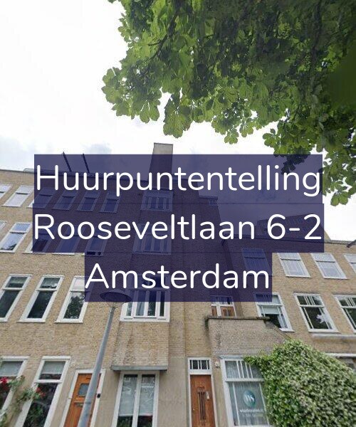 Foto gevel Huurpuntentelling voor Rooseveltlaan 6-2, Amsterdam