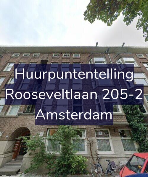 Foto gevel Huurpuntentelling voor Rooseveltlaan 205-2, Amsterdam
