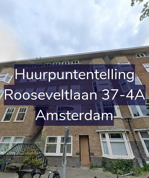 Foto gevel Huurpuntentelling voor Rooseveltlaan 37-4A, Amsterdam