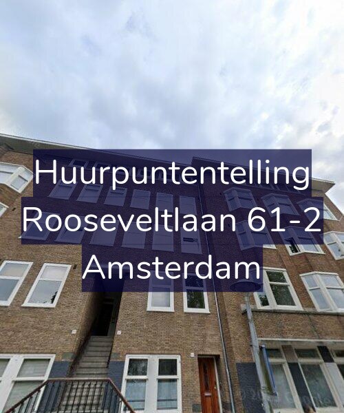 Foto gevel Huurpuntentelling voor Rooseveltlaan 61-2, Amsterdam
