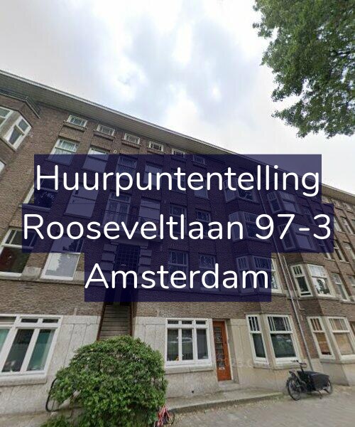 Foto gevel Huurpuntentelling voor Rooseveltlaan 97-3, Amsterdam
