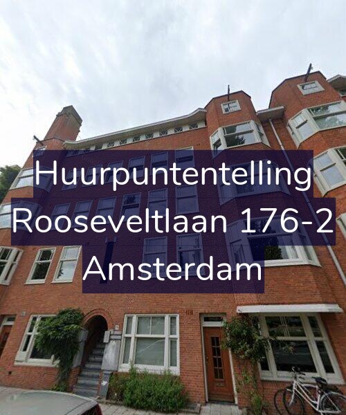 Foto gevel Huurpuntentelling voor Rooseveltlaan 176-2, Amsterdam