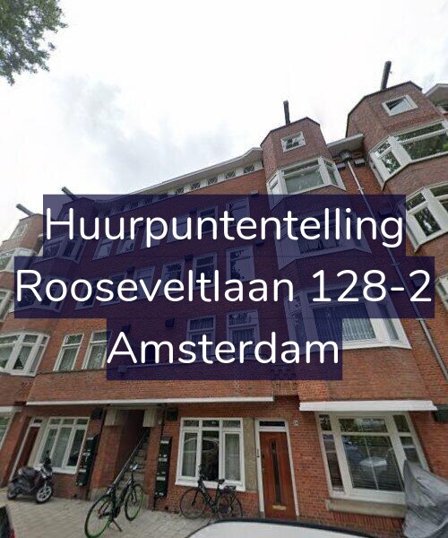 Foto gevel Huurpuntentelling voor Rooseveltlaan 128-2, Amsterdam