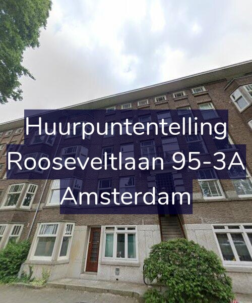 Foto gevel Huurpuntentelling voor Rooseveltlaan 95-3A, Amsterdam
