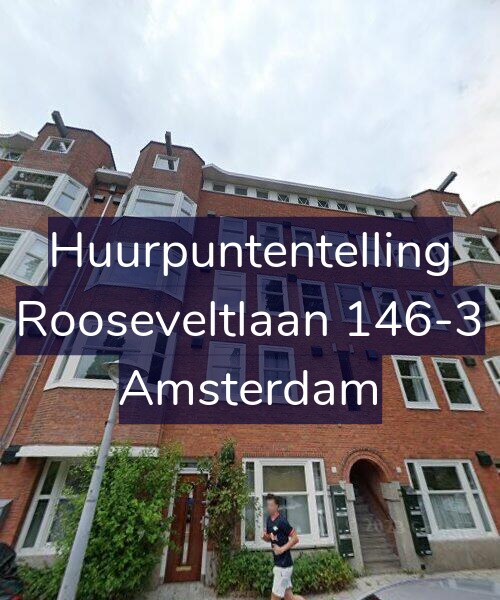 Foto gevel Huurpuntentelling voor Rooseveltlaan 146-3, Amsterdam