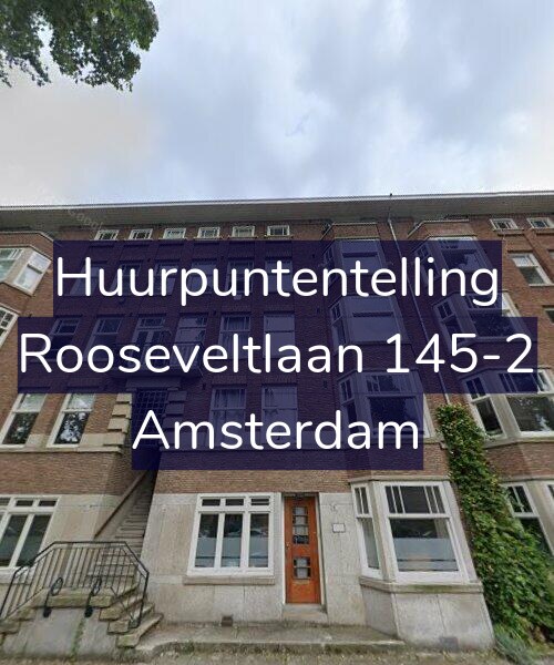 Foto gevel Huurpuntentelling voor Rooseveltlaan 145-2, Amsterdam