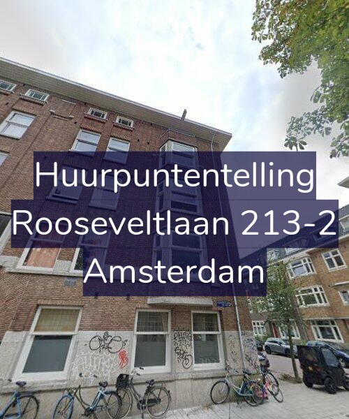 Foto gevel Huurpuntentelling voor Rooseveltlaan 213-2, Amsterdam