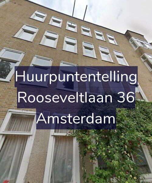 Foto gevel Huurpuntentelling voor Rooseveltlaan 36, Amsterdam