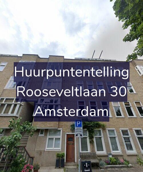 Foto gevel Huurpuntentelling voor Rooseveltlaan 30, Amsterdam