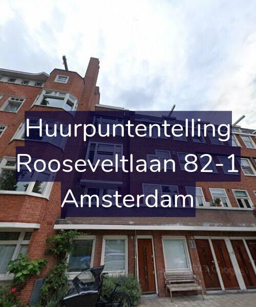 Foto gevel Huurpuntentelling voor Rooseveltlaan 82-1, Amsterdam