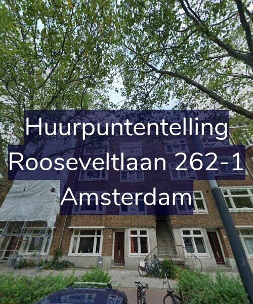 Foto gevel Huurpuntentelling voor Rooseveltlaan 262-1, Amsterdam