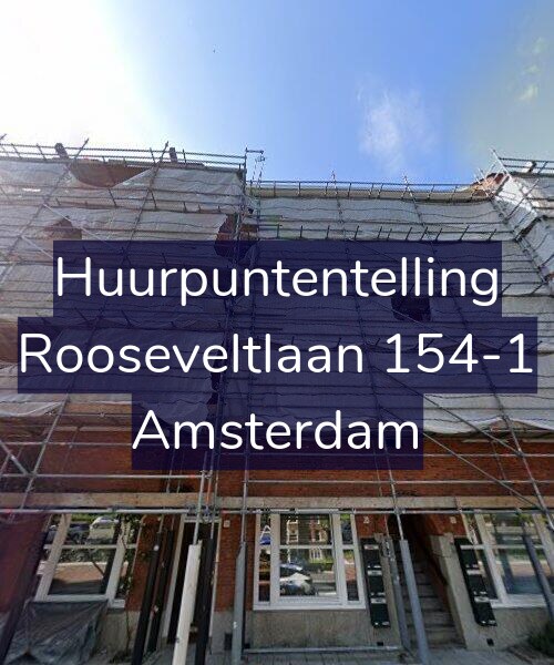 Foto gevel Huurpuntentelling voor Rooseveltlaan 154-1, Amsterdam