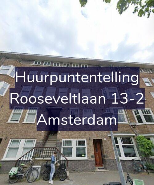 Foto gevel Huurpuntentelling voor Rooseveltlaan 13-2, Amsterdam
