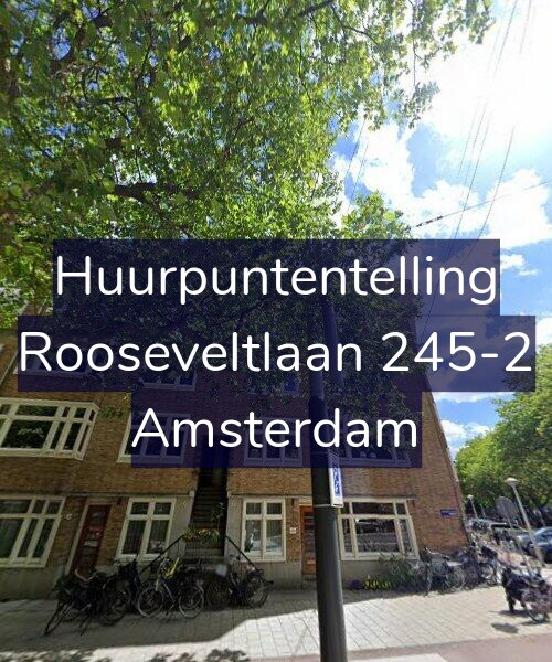 Foto gevel Huurpuntentelling voor Rooseveltlaan 245-2, Amsterdam