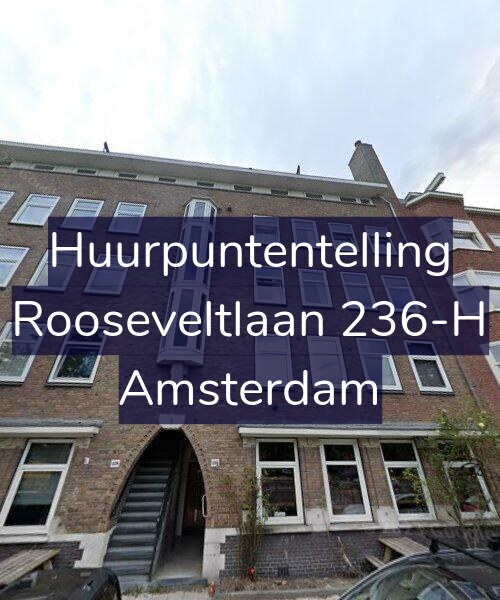Foto gevel Huurpuntentelling voor Rooseveltlaan 236-H, Amsterdam