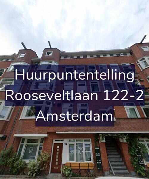 Foto gevel Huurpuntentelling voor Rooseveltlaan 122-2, Amsterdam