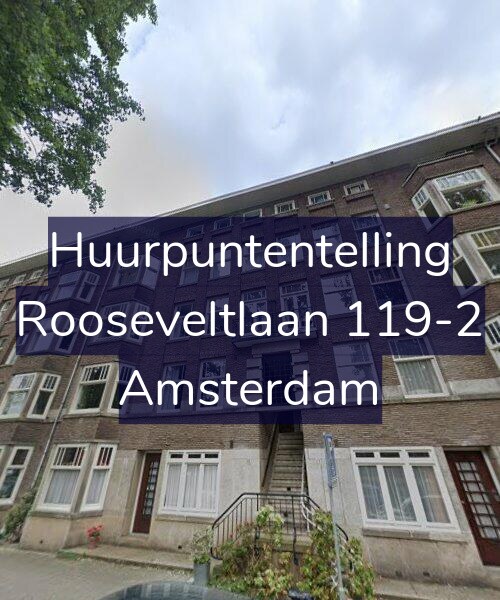 Foto gevel Huurpuntentelling voor Rooseveltlaan 119-2, Amsterdam